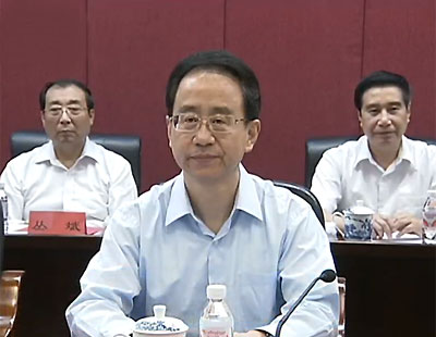 央视播放令计划露面画面 面无表情持续5秒播