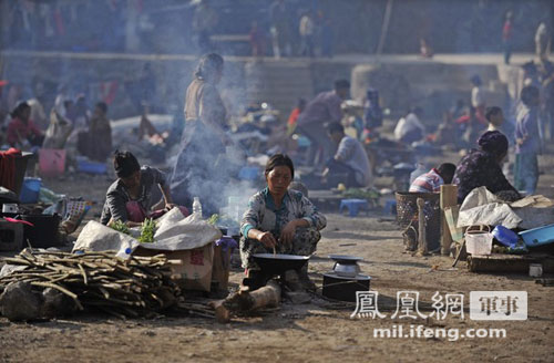 美媒:中国不满缅甸边境混乱 上万人来华避难
