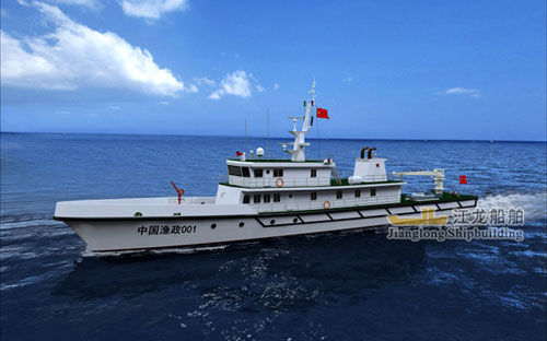 江龙船舶中标临高300吨钢铝渔政执法公务船(图)_军事频道_凤凰网