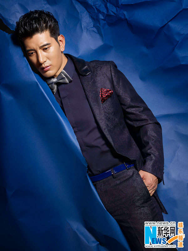 蒲巴甲最新时尚大片 创意造型尽展熟男魅力