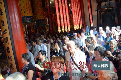 玉佛寺-全国首个“敬老节” 上海玉佛寺举行系列活动