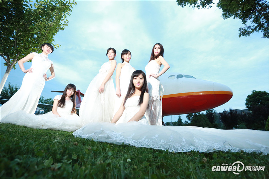 造得了航母扮得了女神 <em>西工大</em>女生穿婚纱嫁给