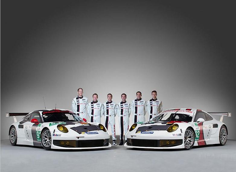 近日，保时捷正式发布了2014款911（991）RSR赛车，该车将会征战世界各大耐力锦标赛，车手阵容也随之公布。