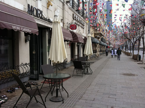 影像记录:沈阳中山路欧式老建筑一条街