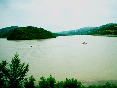 铜川宜君福地湖风景名胜区 景色宜人