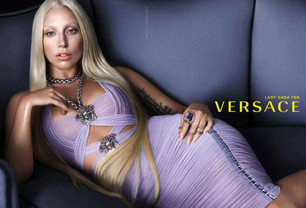 Lady Gaga代言范思哲2014春夏系列广告