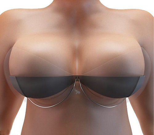 大胸女性专用无带磁浮技术胸罩问世