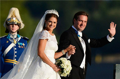 6月8日 欧洲最美公主玛德琳下嫁美国银行家