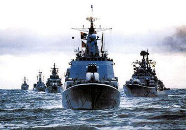 中俄东海军演