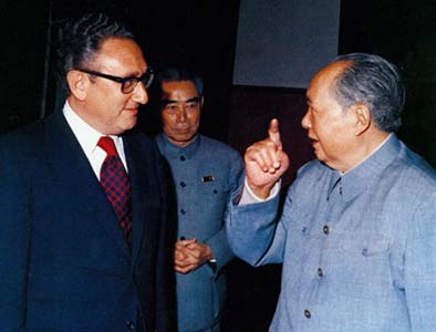 基辛格忆71年秘密访华 保镖上飞机见中国人就