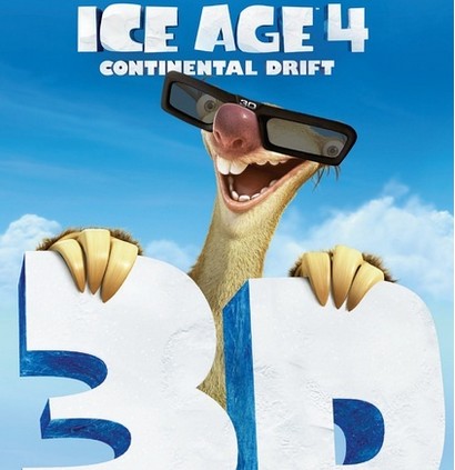 《冰川时代4》海