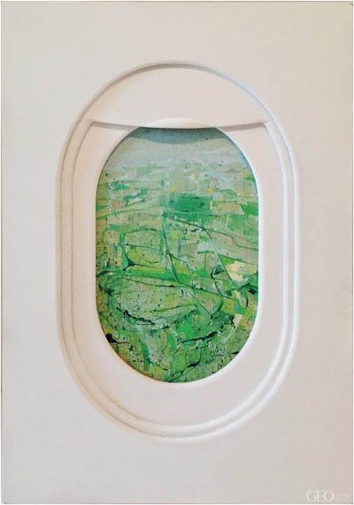 用飞机窗户突破自然摄影_频道_凤凰网