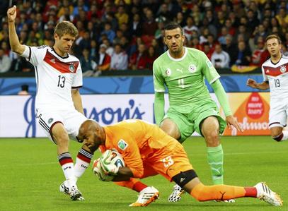 世界杯最晚进球诞生 阿尔及利亚虽败犹荣