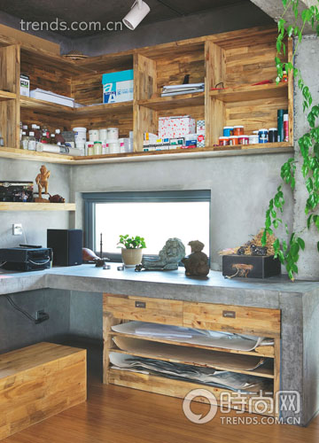 建筑师罗韬的宅男之家--具有正能量的房屋