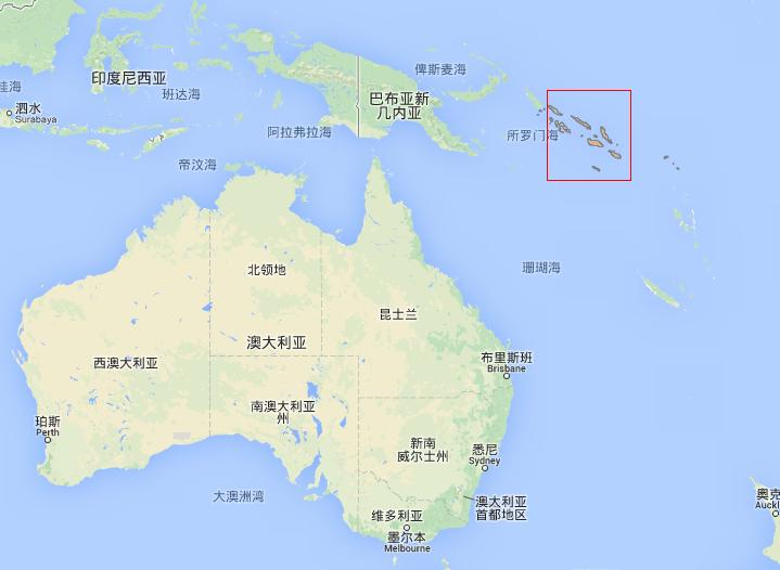 所罗门群岛发生7.8级地震 美发布太平洋海啸预再有警