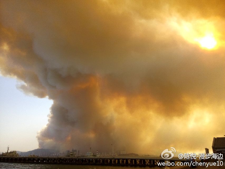 原标题:山东威海仙姑顶景区发生火灾 新华网济南5月29日电(记者 吕