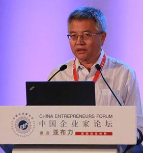 亚布力中国企业家论坛演讲