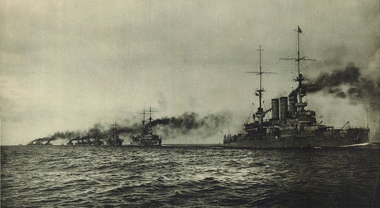 一战前的英德造舰竞赛:德国风险战略破产|造