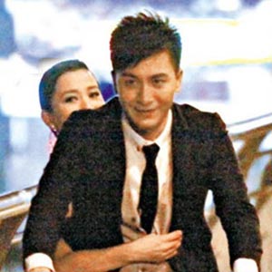 马国明恋内地版"千亿媳妇" 同返公寓被撞破