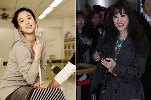 韩国女星郑丽媛疑似整容后遗症 面部狰狞尽显老态(图)|郑丽媛|狰狞_凤凰娱乐