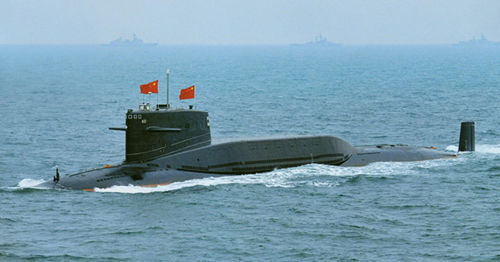 中国094级战略核潜艇（资料图）