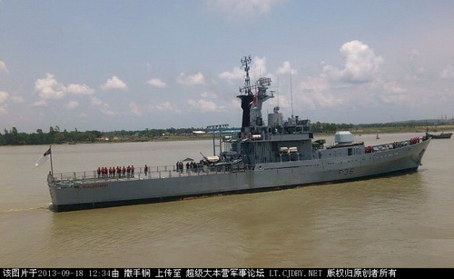 孟加拉海军向中国采购2艘先进护卫舰和2艘潜