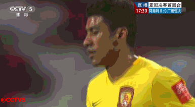 恒大离进球只差5cm!横梁拒黄博文世界波戴帽