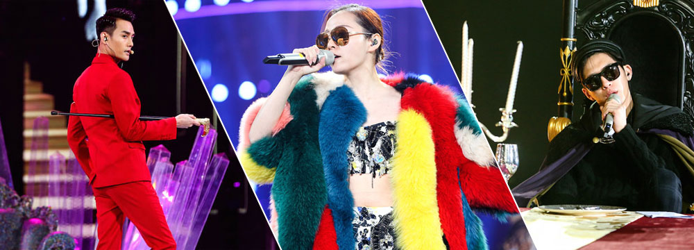 湖南卫视跨年彩排曝光：张靓颖服装抢镜
