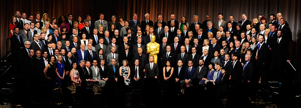 第87届奥斯卡提名午宴举行 入围者全家福曝光 