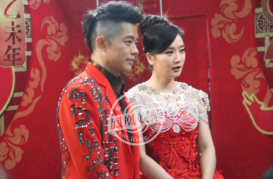 北京,2015央视羊年春晚彩排,歌手邓紫棋,羽泉,朱亚文,凤凰传奇,筷子