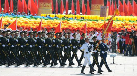 仪仗队的曲谱_三军仪仗队图片