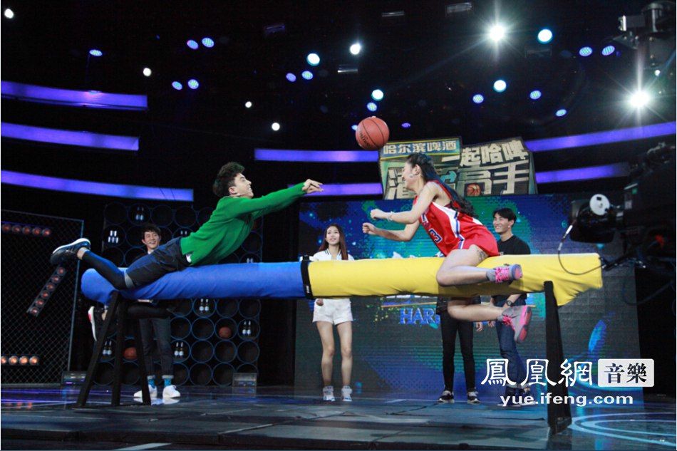 BOX组合变身灌篮高手 体能挑战嗨翻全场