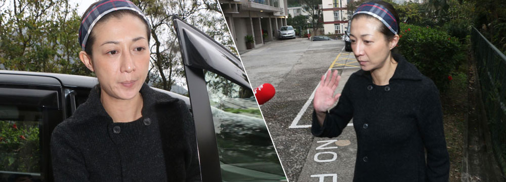  吴绮莉被曝藏毒虐女后首现身 面容憔悴  