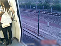 实拍北京地铁很任性 车门不关就狂奔