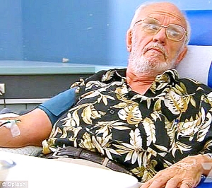 澳78岁男子血液含稀有抗体 60年救助200多万