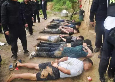 湖南捣毁制毒团伙 缴获800斤毒品