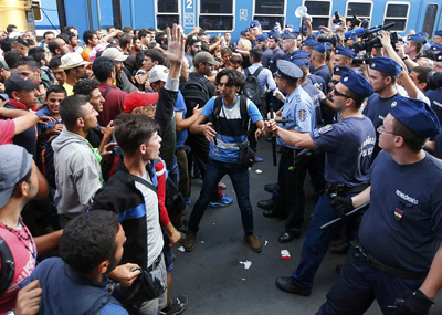 匈牙利火车站对移民关闭之后