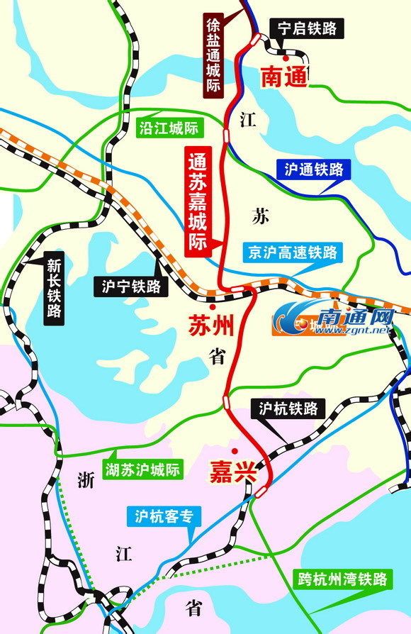 上海浙江湖州间将建高铁连接商合杭高铁