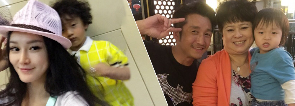 邹市明娇妻冉莹颖晒家人照 胖轩与弟弟呆萌抢镜