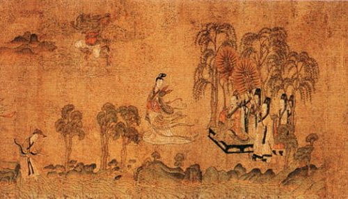 从古代名画看中国家具历史的变迁|国学|名画_凤