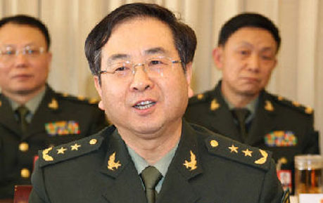 房峰辉率众将军参观警示展 狠批郭徐贪腐