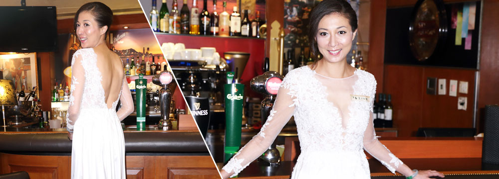 要结婚了？吴绮莉穿白婚纱录节目性感爆棚