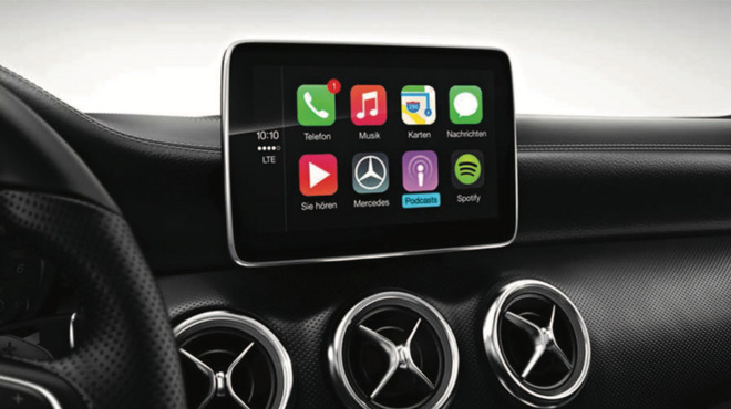 苹果CarPlay车操作系统将登陆部分2016款奔驰