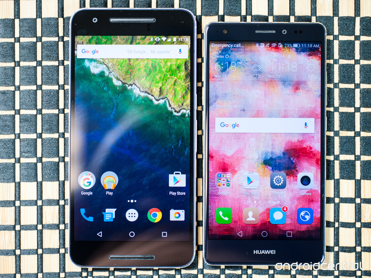 自家对决：华为Mate S vs Nexus 6P对比评测|华为|谷歌_凤凰科技