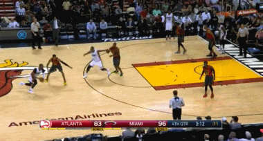 1v4 迷踪步 ko老鹰主控!他接管比赛2分钟足够|gif