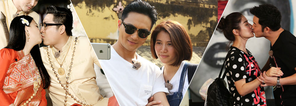 《一路上有你》三对夫妇老挝办婚礼 李湘张智霖当众接吻
  
