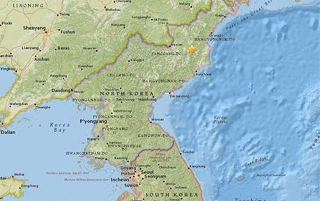 朝鲜东北发生5.1级地震 曝震中设有核试验场