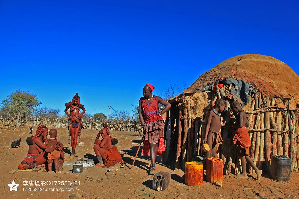 纪录片：非洲原始部落辛巴族，喜欢全身涂满红泥，一生几乎不洗澡_哔哩哔哩_bilibili