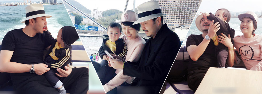 杨乐乐晒照为汪涵庆生 小沐沐喂食超温馨



