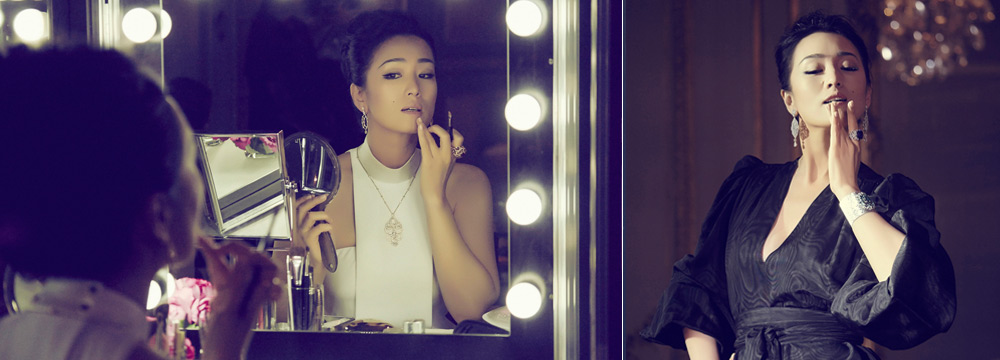 巩俐拍大片气场全开 雍容华贵完美诠释东方美

